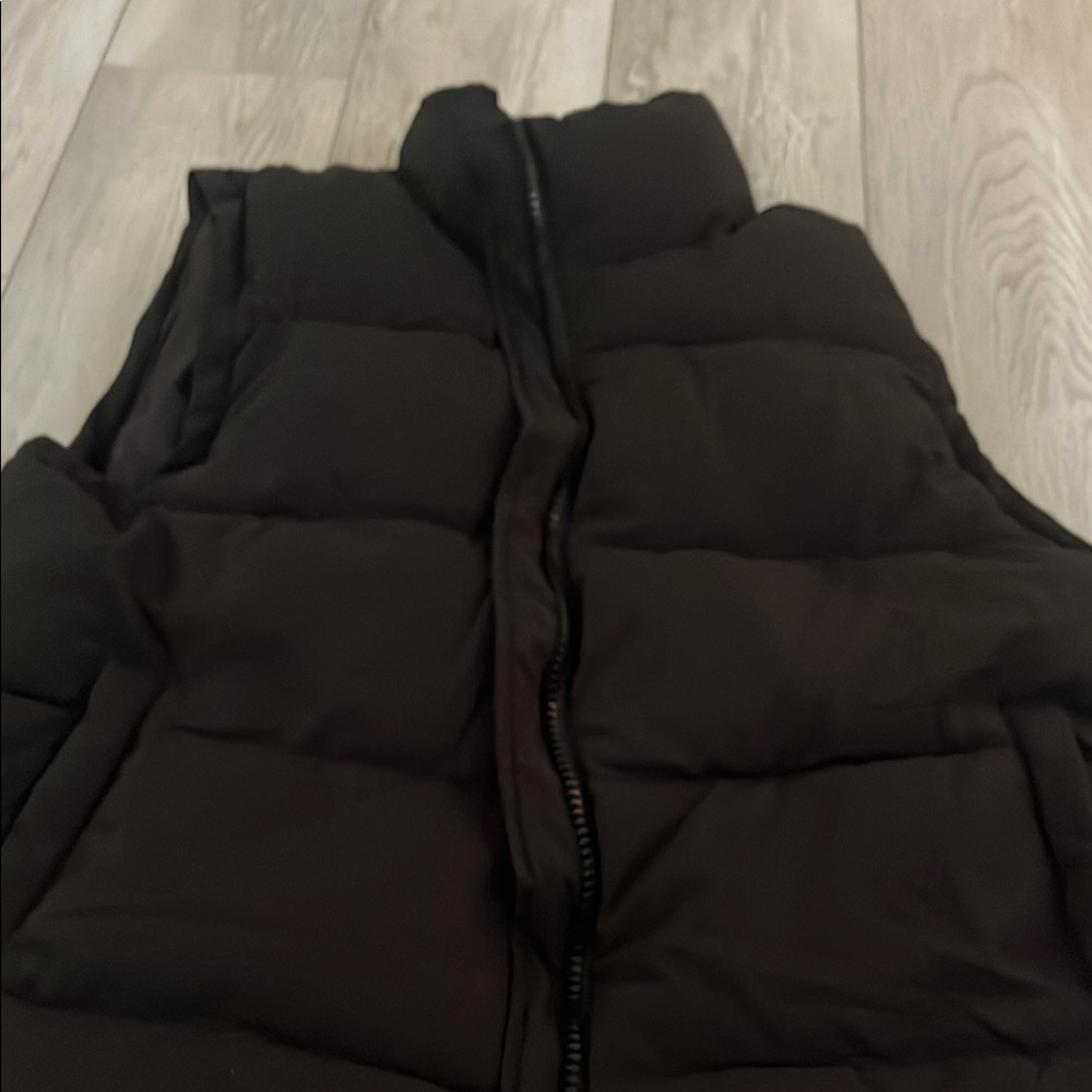 Black Puffer Vest